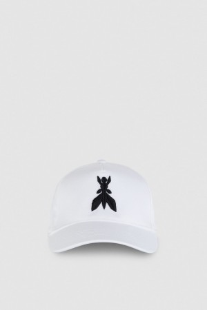 Patrizia Pepe Fly Baseball Cap Weiß | ZRQYJV-069