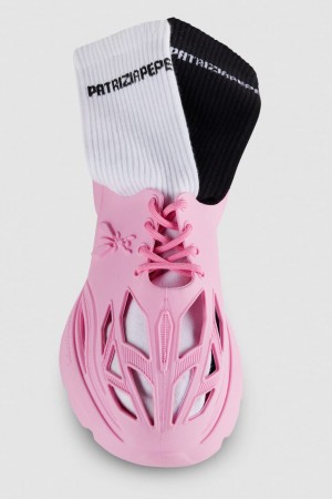 Patrizia Pepe Gummy Pepe Sneakers Rosa | ZFUAOS-507
