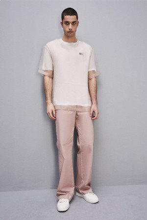 Patrizia Pepe Short Sleeve Jersey T-shirt Weiß | WAOJBX-973
