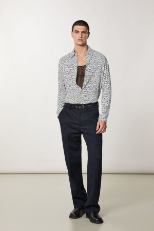 Patrizia Pepe Soft Twill Viscose Shirt Weiß | ADVRYW-834